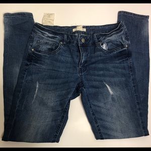 Forever 21 Denim Distressed Jeans